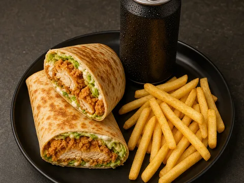 Zinger Paratha Combo